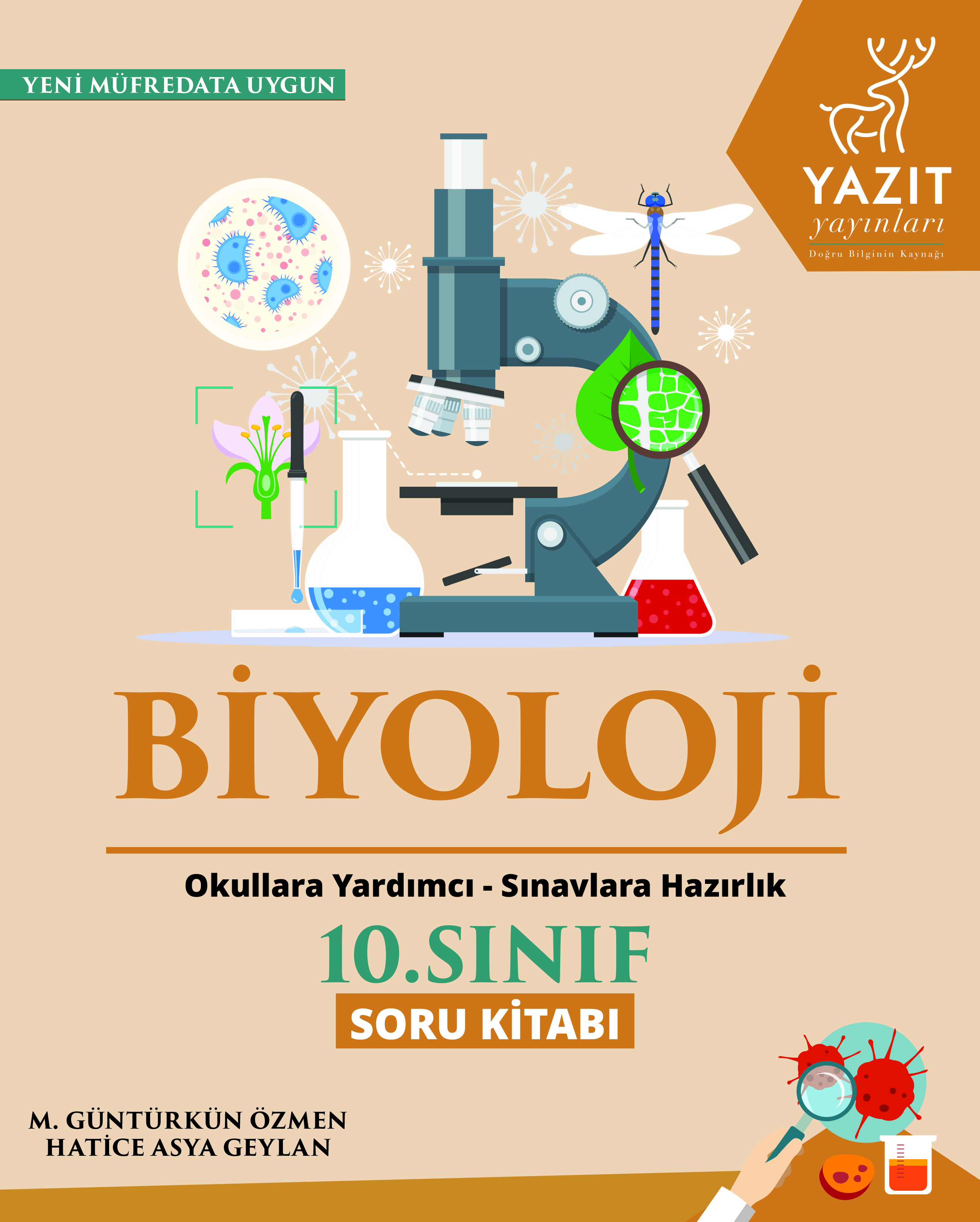 10. Sınıf Biyoloji Soru Kitabı YENİ kapak görseli
